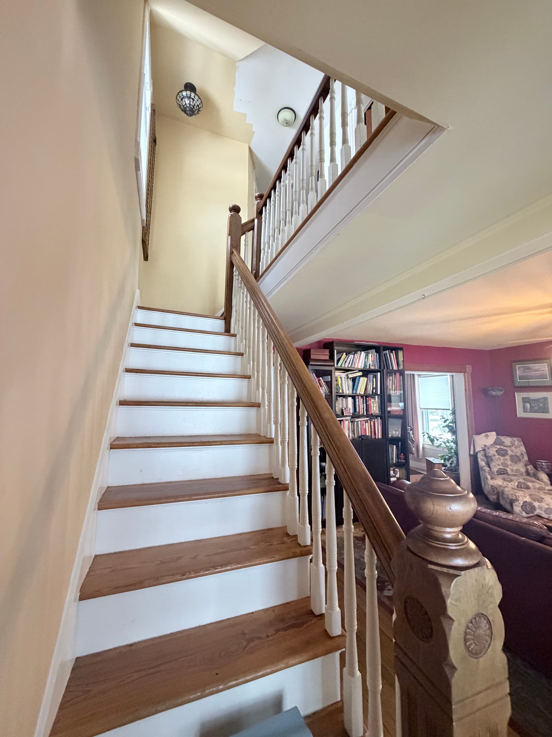 Gallery photos for East Haven Staircase Transformation with Providence Painting: Image #1