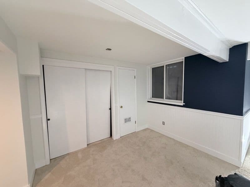 Gallery photos for Modern Room Makeover with Custom Wainscoting: Image #2