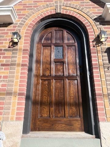 Gallery photos for Front Door Refinish in Branford: Image #1
