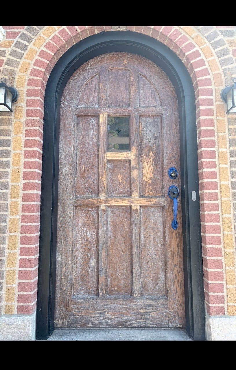 Gallery photos for Front Door Refinish in Branford: Image #2
