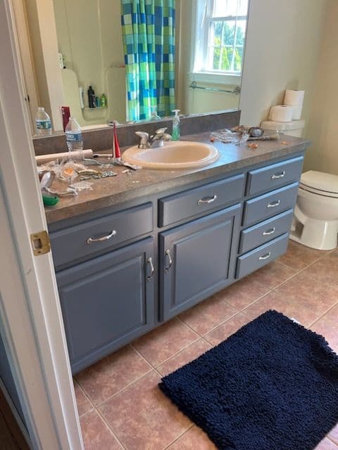 Gallery photos for Bathroom Vanity Cabinet Refinishing in Southington, CT: Image #3