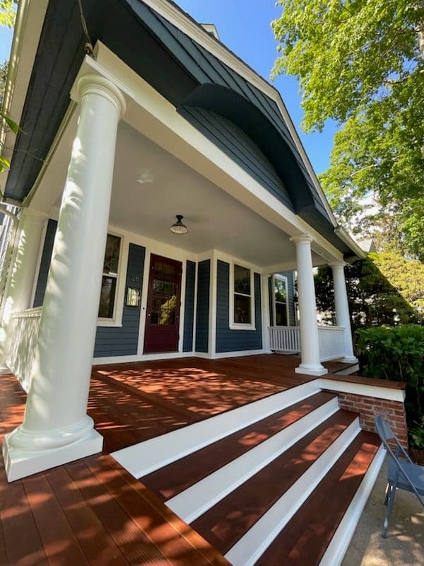 Custom Deck Staining in Branford image