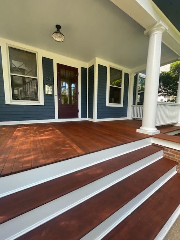 Gallery photos for Custom Deck Staining in Branford: Image #1