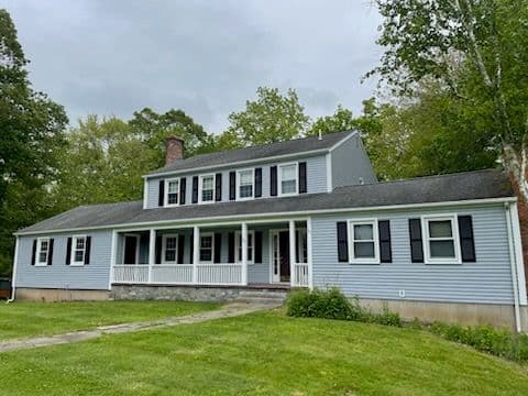 Branford CT Home Vinyl Siding Paint Transformation image