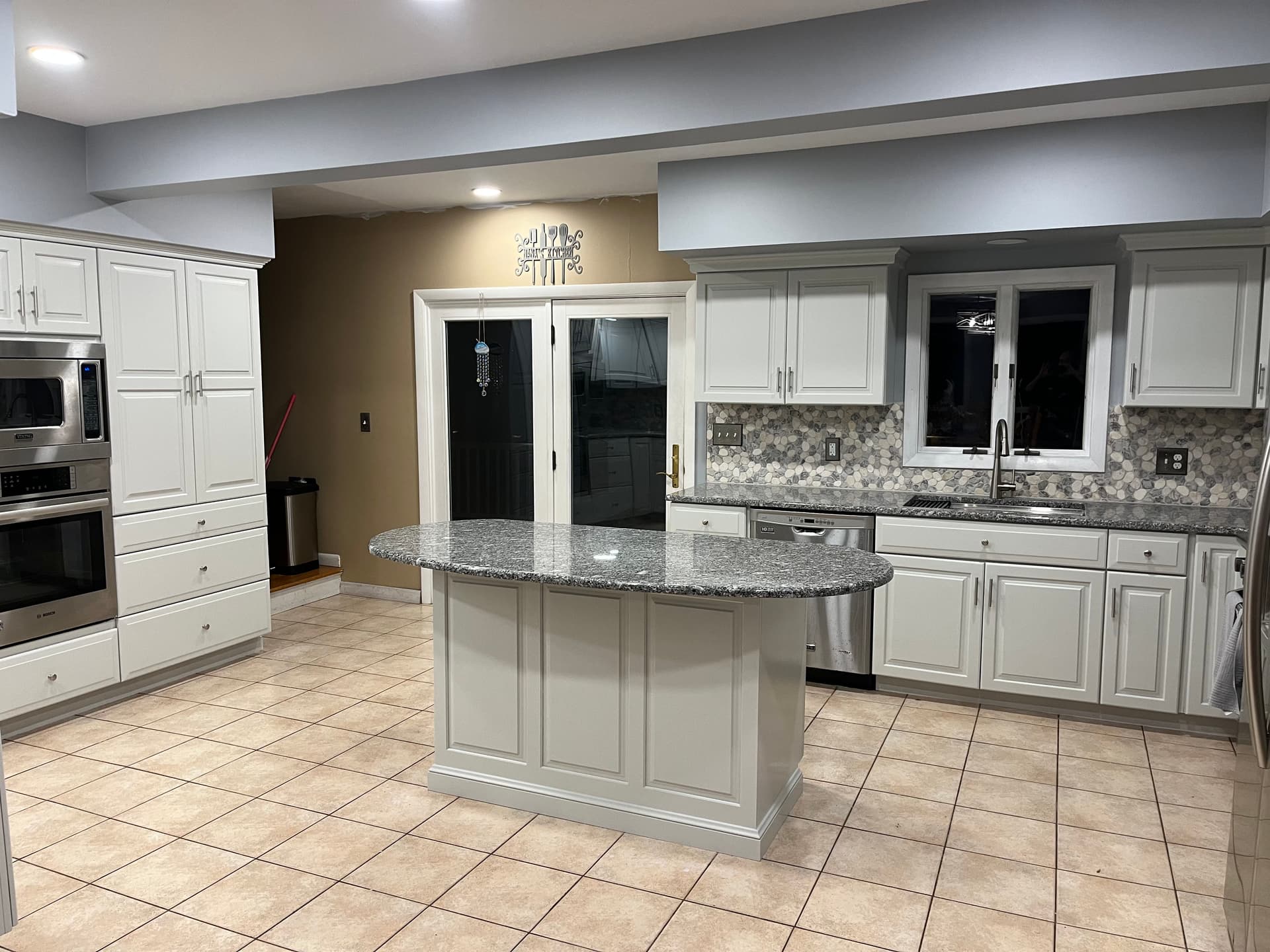 Gallery photos for Sleek Kitchen Cabinet Transformation: Image #1