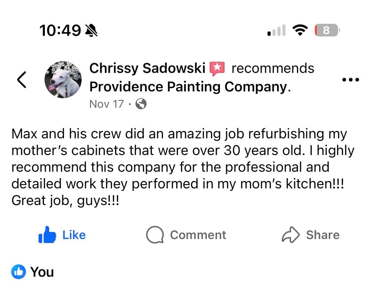 Gallery photos for Sleek Kitchen Cabinet Transformation: Image #8